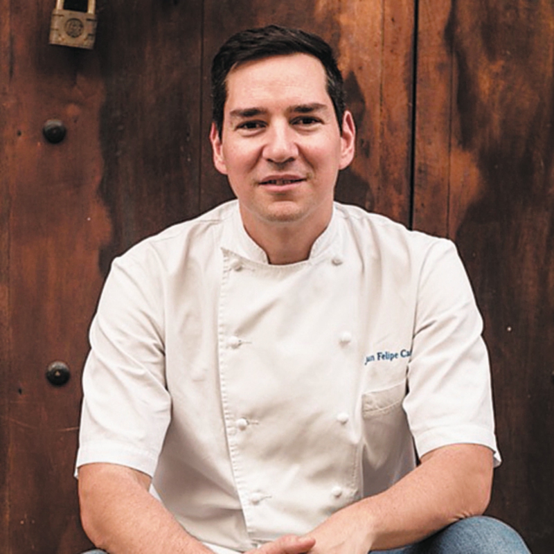 Juan Felipe Camacho, chef del restaurante Don Juan y María, en Cartagena.