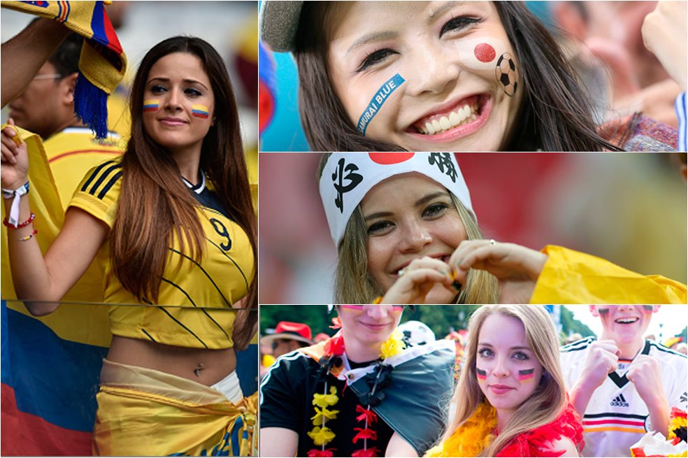 Las hinchas más ‘mamacitas’ del Mundial 2014