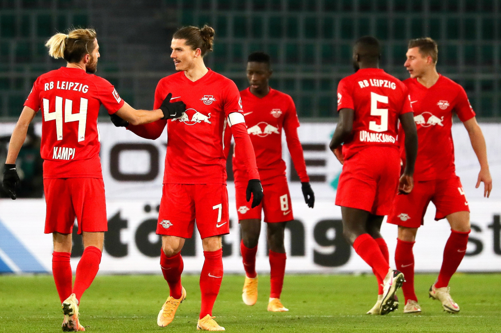 RB Leipzig desaprovechó la oportunidad de ser líder de la Bundesliga