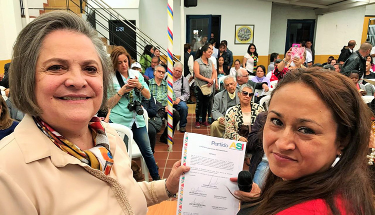 La ASI respalda a Clara López como su candidata presidencial