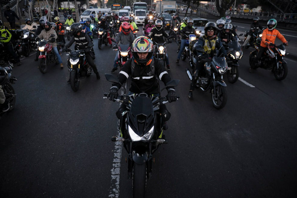 Siete motociclistas mueren al día en Colombia
