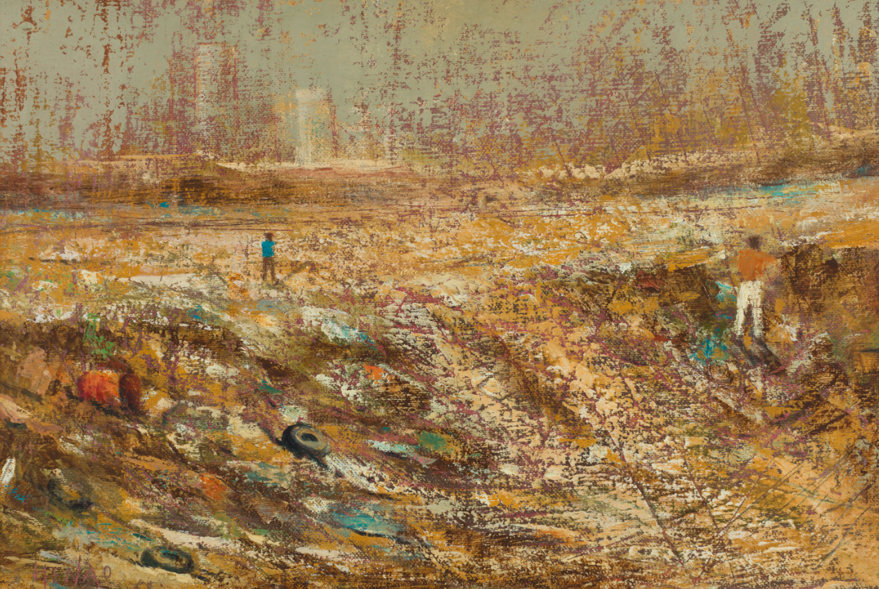 La inauguración se llevará a cabo a las 6 de la tarde en el Museo La Tertulia, en Cali. Obra "Desechos urbanos", del artista Hernando Henao Posada.