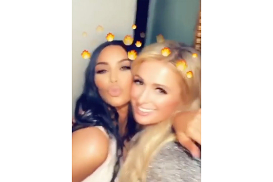 Kim Kardashian y Paris Hilton, nuevamente juntas en la fiesta