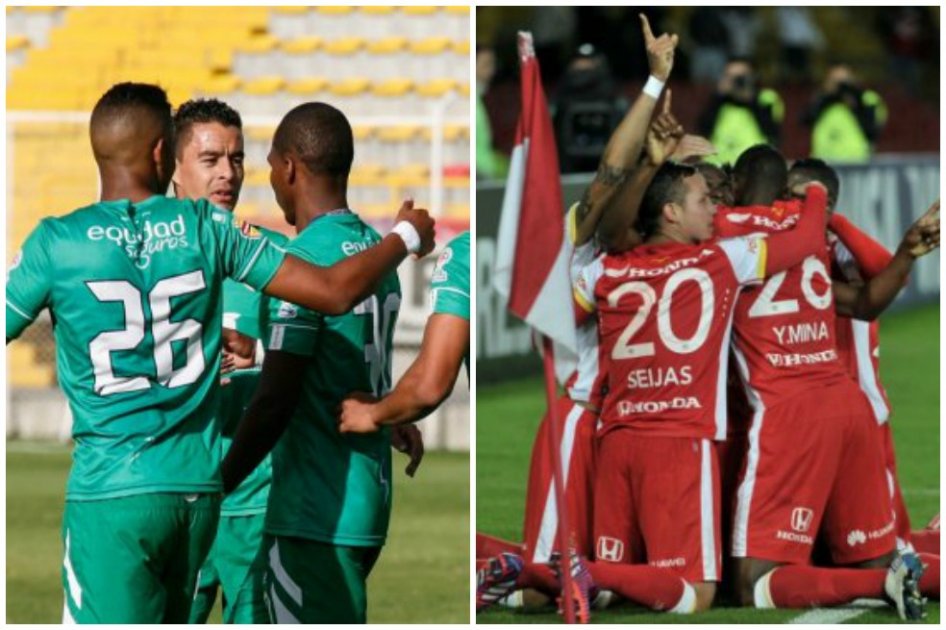 La Equidad-Santa Fe, duelo de bogotanos en los octavos de la Copa Águila