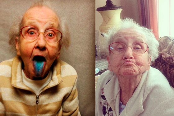 Betty, la abuelita más popular de Instagram