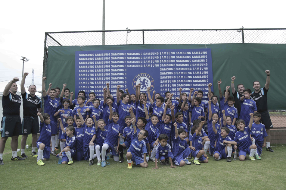 Chelsea y Samsung cumplirán el sueño de 4 niños colombianos