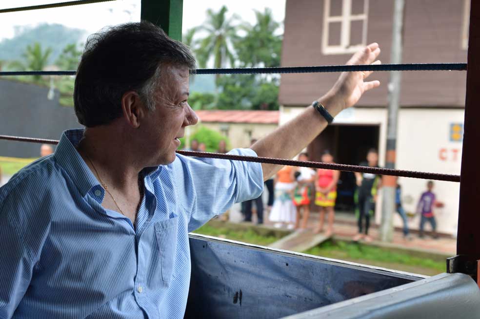 En el tren de la integración