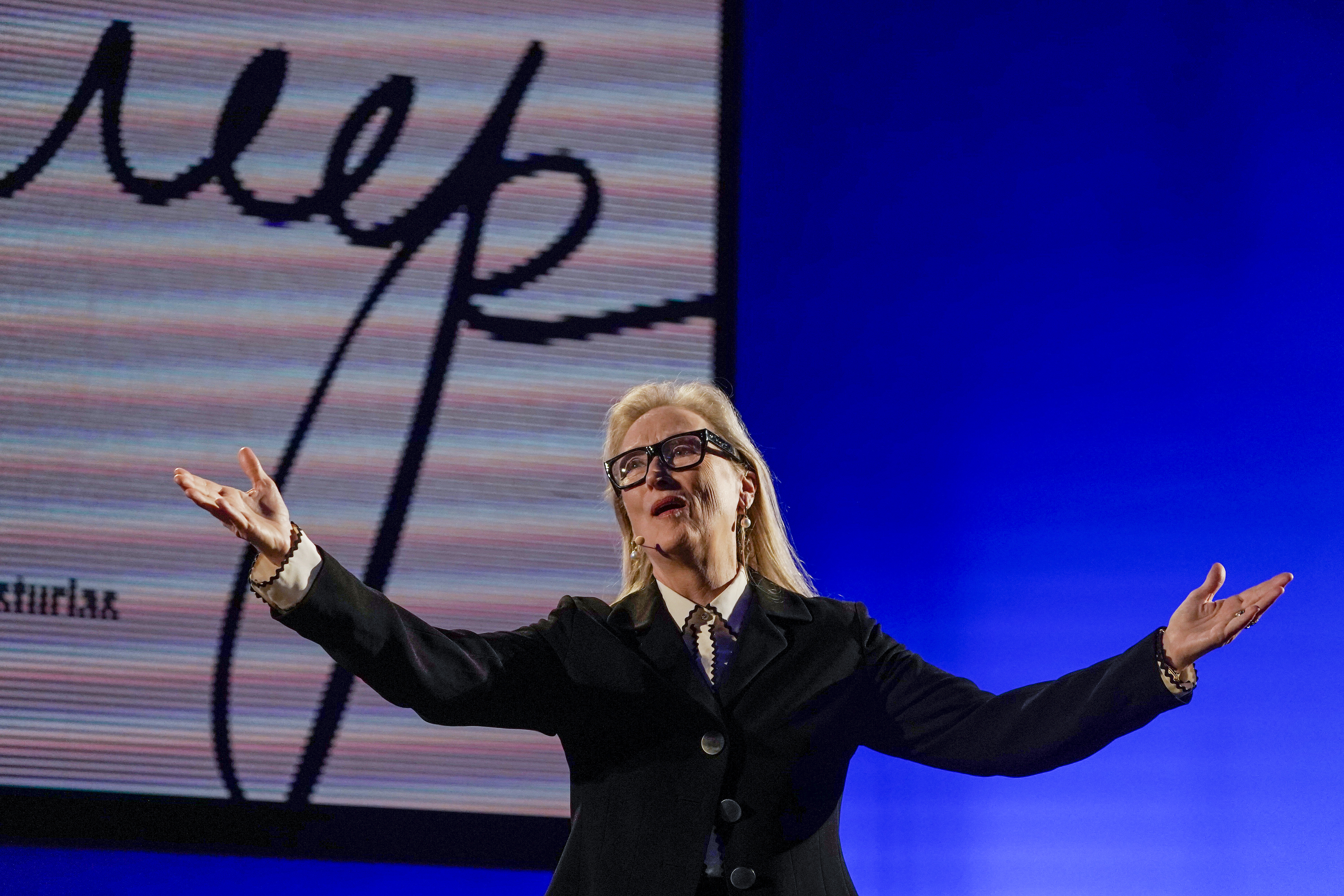 La actriz Meryl Streep recibe el Premio Princesa de Asturias de las Artes