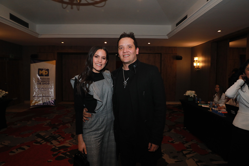 Linda Palma y Diego Pulecio