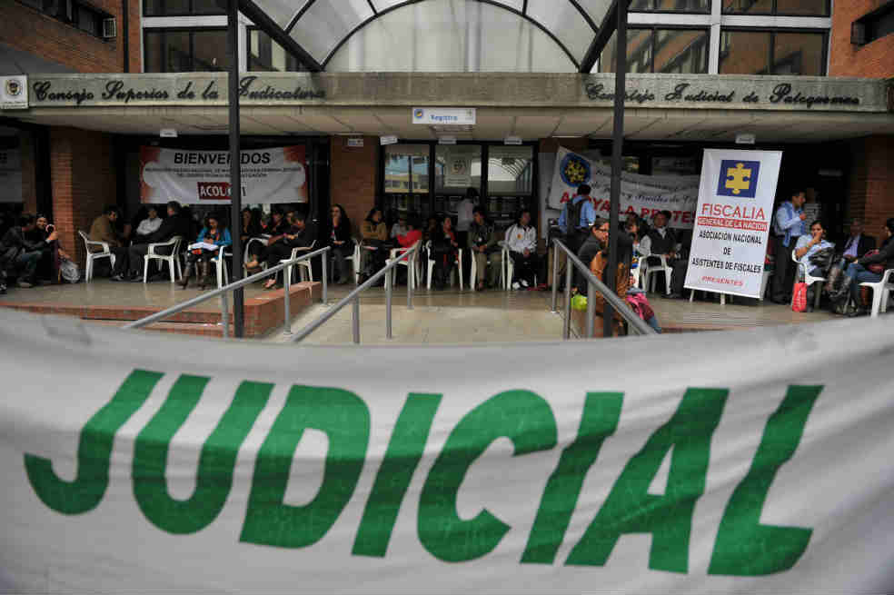 El paro judicial no se para