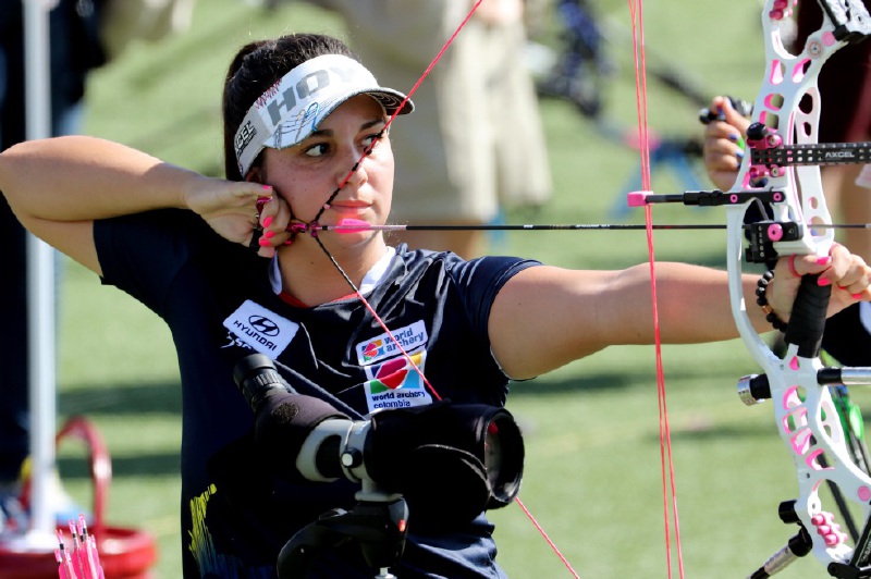 Sara López consiguió dos medallas de plata en la Copa Mundo de Tiro con Arco