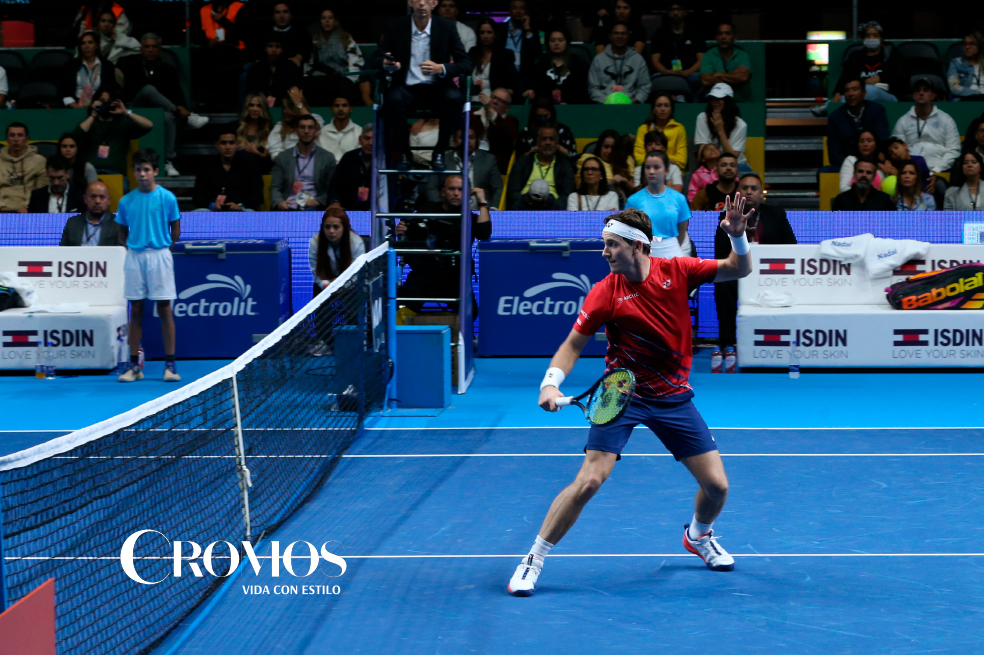 Nadal ganó partido de exhibición en Bogotá venció en dos sets a Ruud
