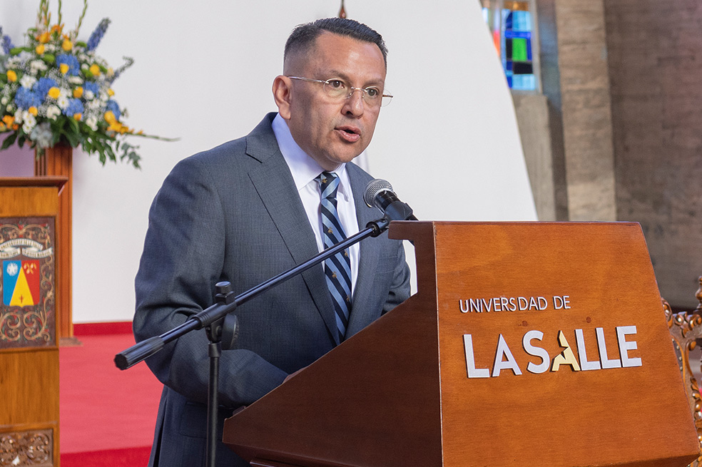 El Hno. José Alexander Santafé Andrade, nuevo rector de la Universidad de La Salle