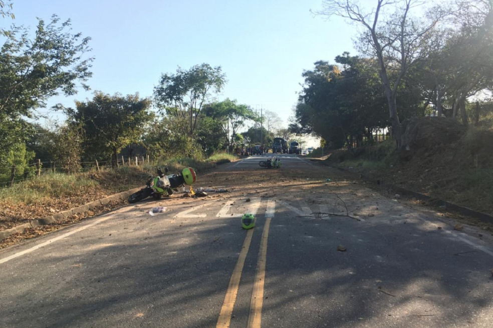 Dos policías heridos tras explosión de un artefacto en Casanare