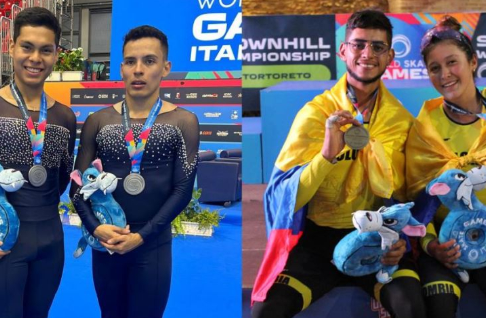 World Skate Games: medallas para Colombia en patinaje artístico y downhill