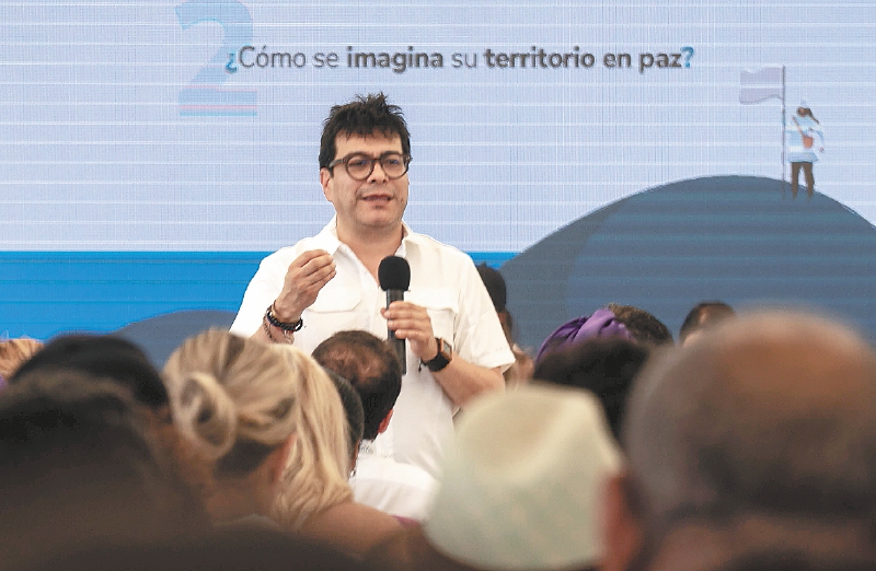 Danilo Rueda, alto comisionado de Paz.