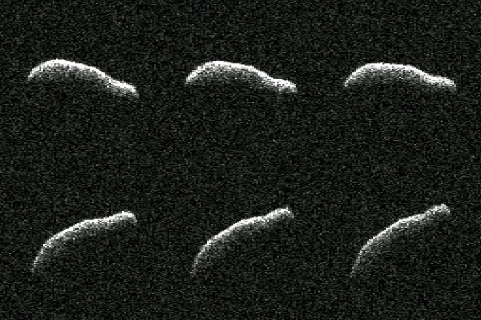 Este es uno de los asteroides más alargados que ha capturado la Nasa