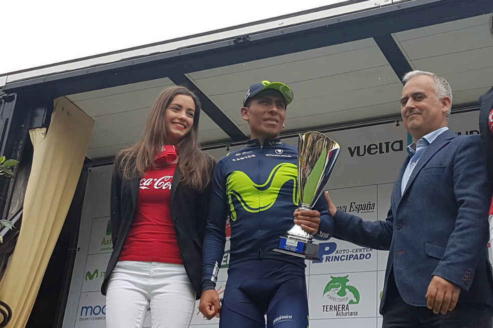 Nairo finaliza segundo en la Vuelta a Asturias