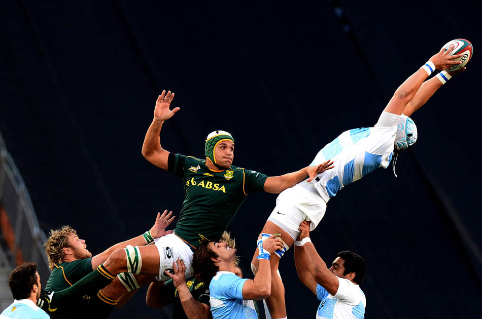 Sudáfrica aplastó a Argentina en el cuatro naciones de rugby