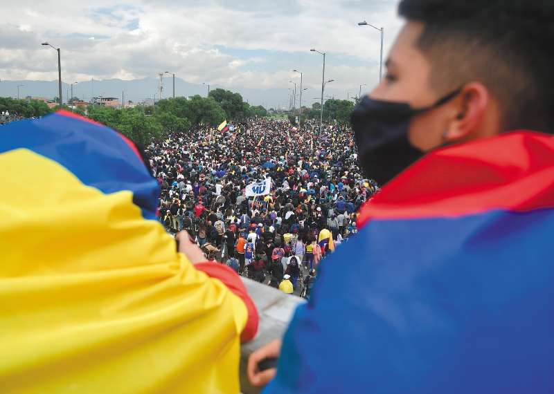 Así serán los recorridos de  las marchas este 20 de julio