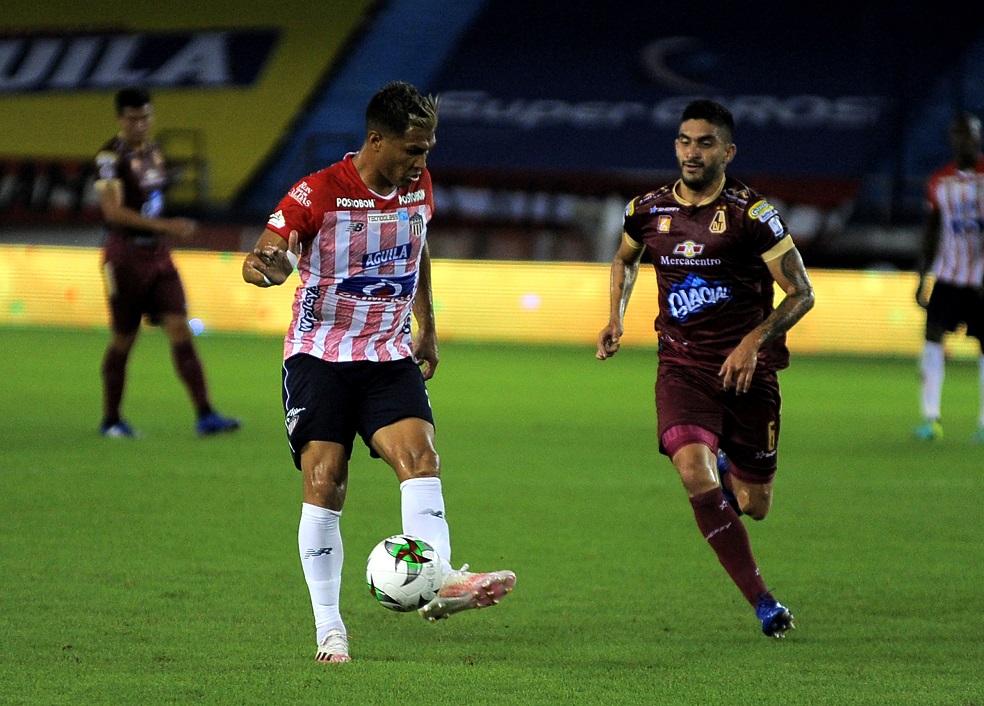 Disputa entre Tolima y Júnior antes del partido de vuelta de cuartos de final