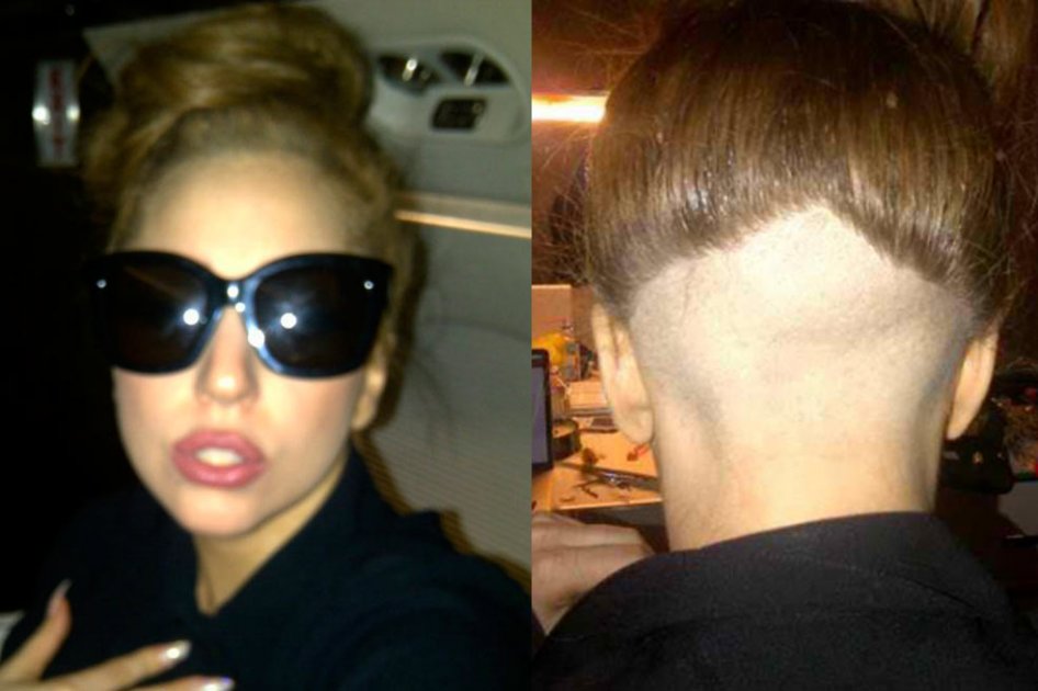 Lady Gaga, otra artista que se rapa el cabello