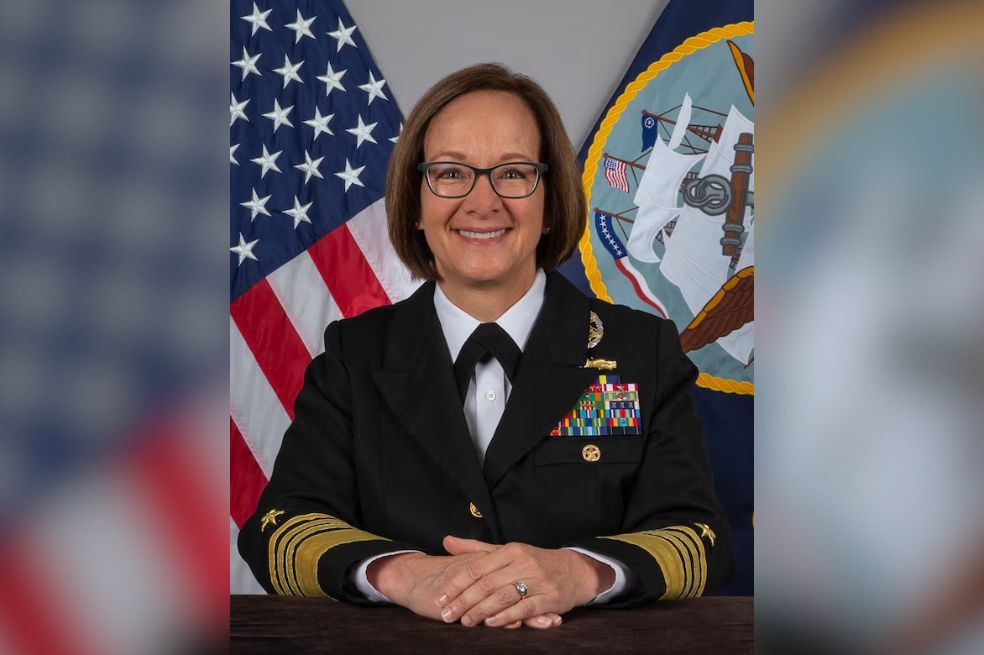 Una mujer está cerca de liderar la Armada de EE. UU. por primera vez