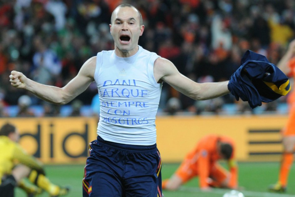 Iniesta: el cerebro está de cumpleaños