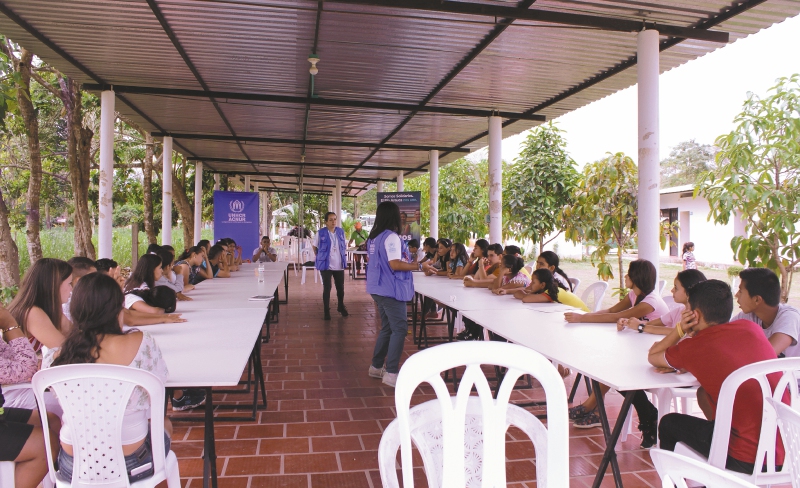 Un proyecto para proteger a niños, niñas y jóvenes del conflicto en Arauca