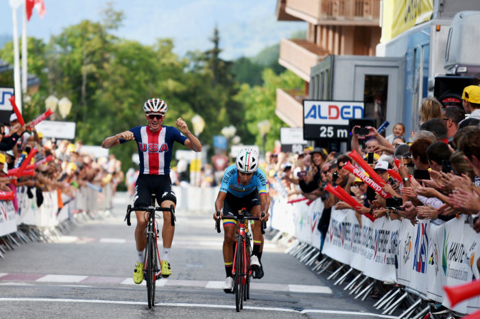 Iván Ramiro Sosa ganó la séptima etapa del Tour de L’Avenir