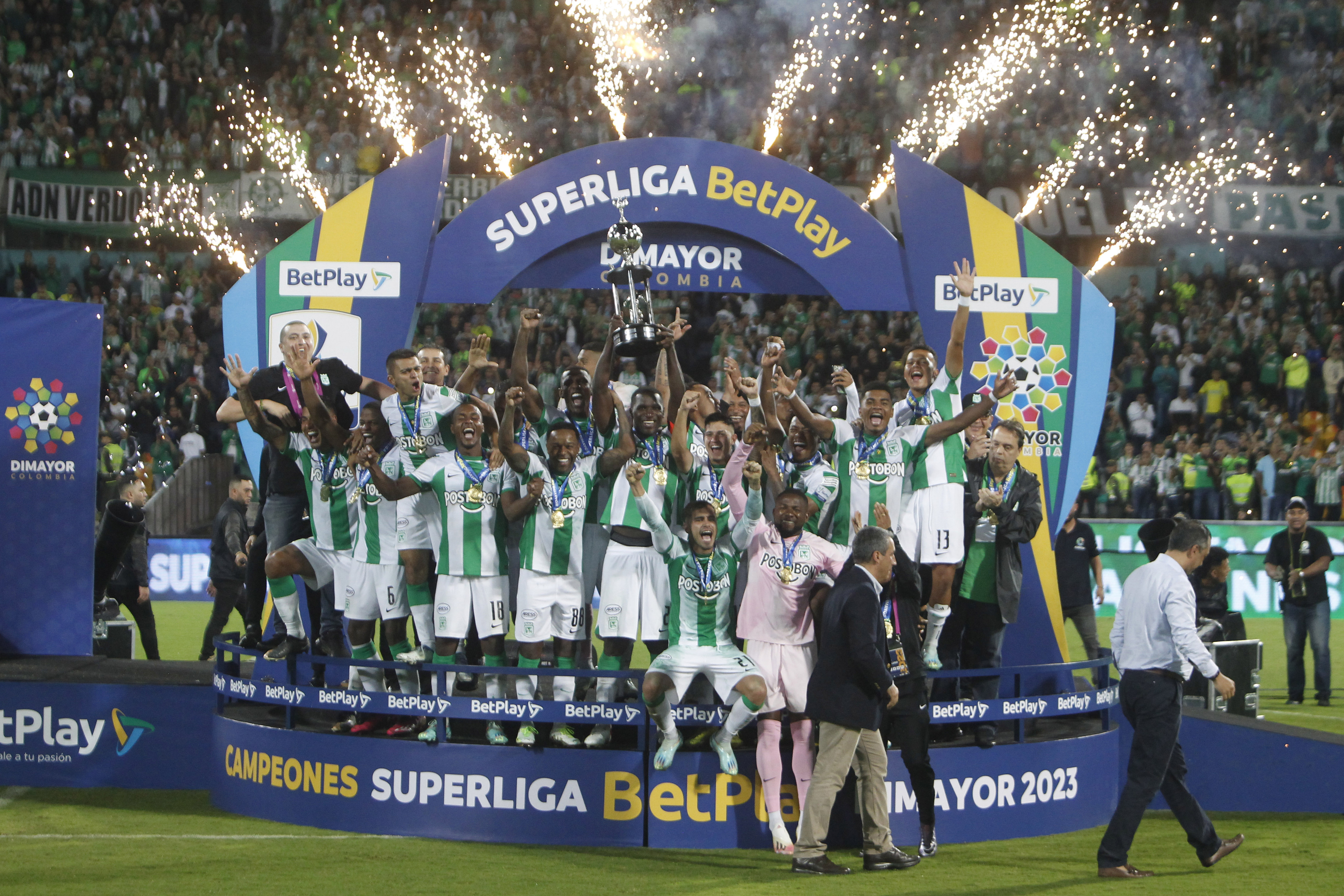 Noche inolvidable para Atlético Nacional, el nuevo campeón de la Superliga