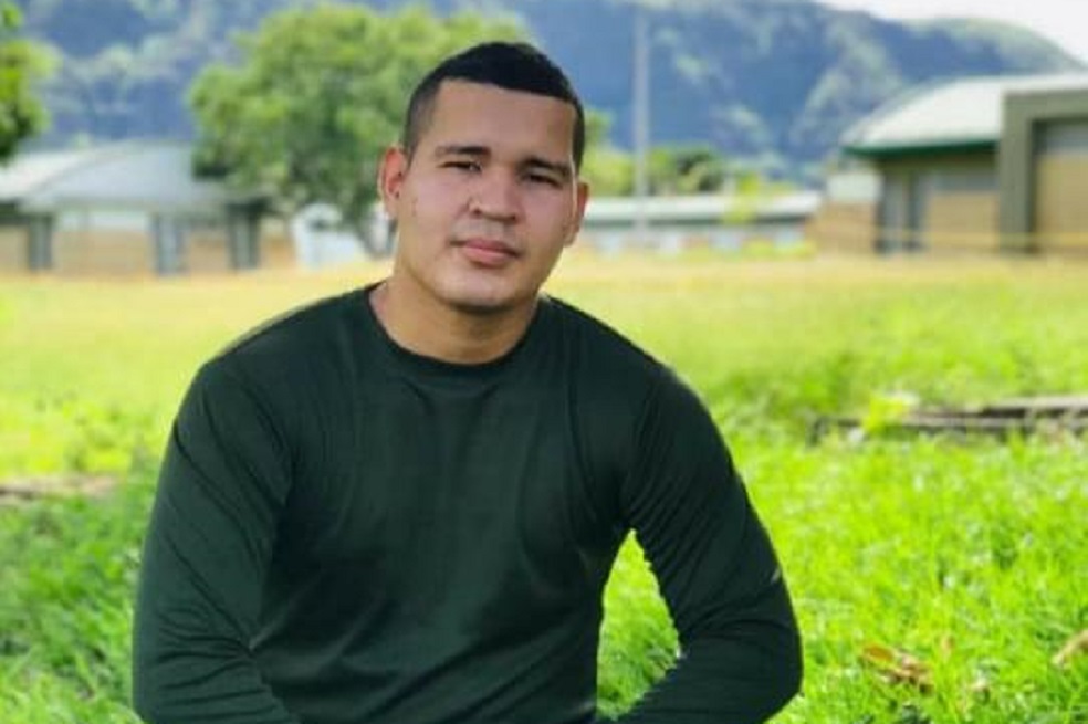 Policía fue atacado en la cara con una bomba incendiaria durante Paro Nacional en Bogotá