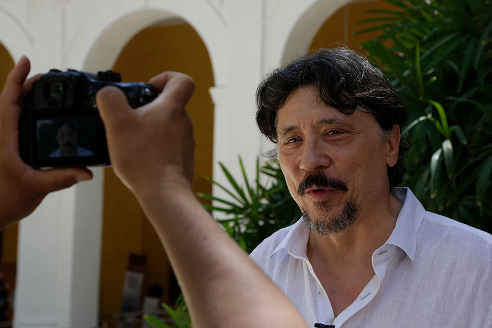 Carlos Bardem presenta en Cartagena la película «Carteristas»