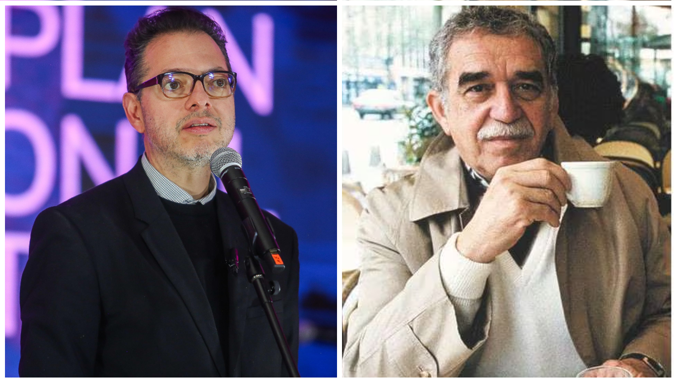 El ministro de Cultura, Juan David Correa, defendió al escritor, Gabriel García Márquez.
