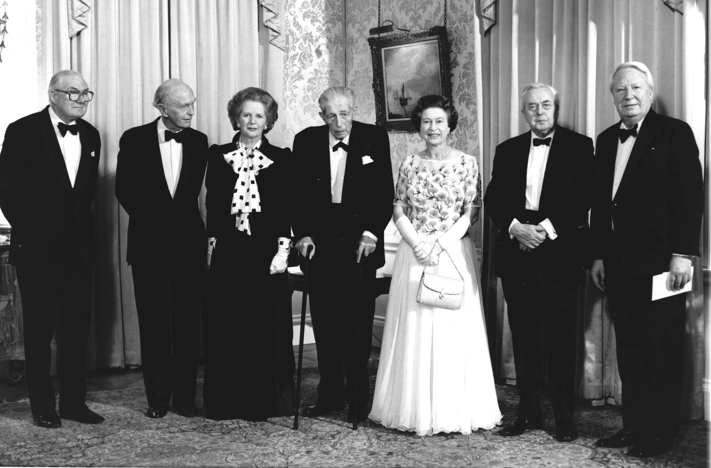 Los 15 primer ministros del Reino Unido, durante el reinado de Isabel II