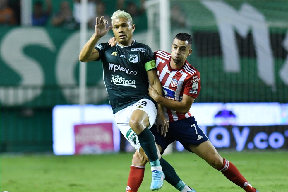 Júnior rescató un agónico punto en el estadio del Deportivo Cali