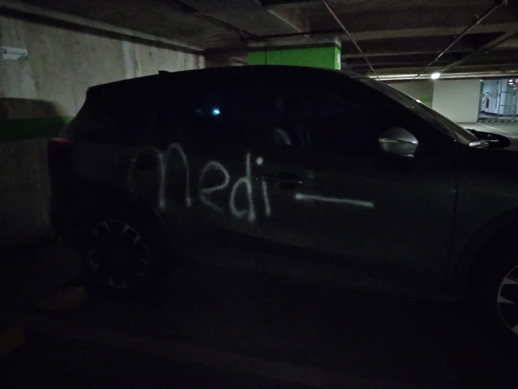 Carro graffti Medimás