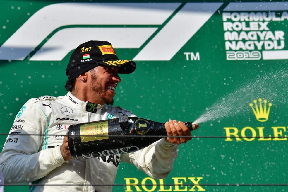 Lewis Hamilton afianzó su liderato en la Fórmula 1 al ganar el Gran Premio de Hungría