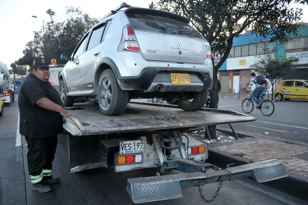 Día sin carro en Bogotá dejó 663 sancionados y 219 vehículos inmovilizados