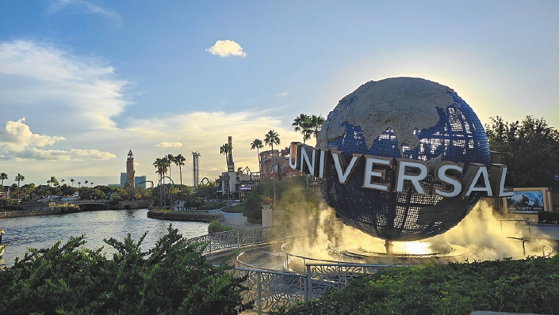 Uno de los mayores atractivos de Orlando son los parque temáticos de Universal, donde los personajes de televisión y las películas más conocidas se vuelven reales.