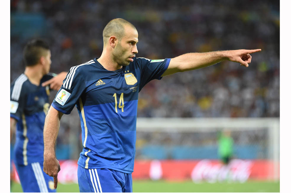 Javier Mascherano, nació para ser líder