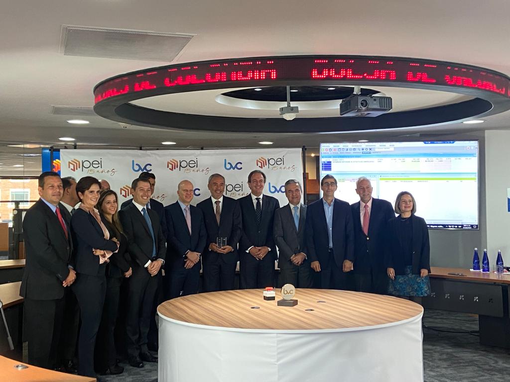 Pei entra al mercado de renta variable de la Bolsa de Valores de Colombia