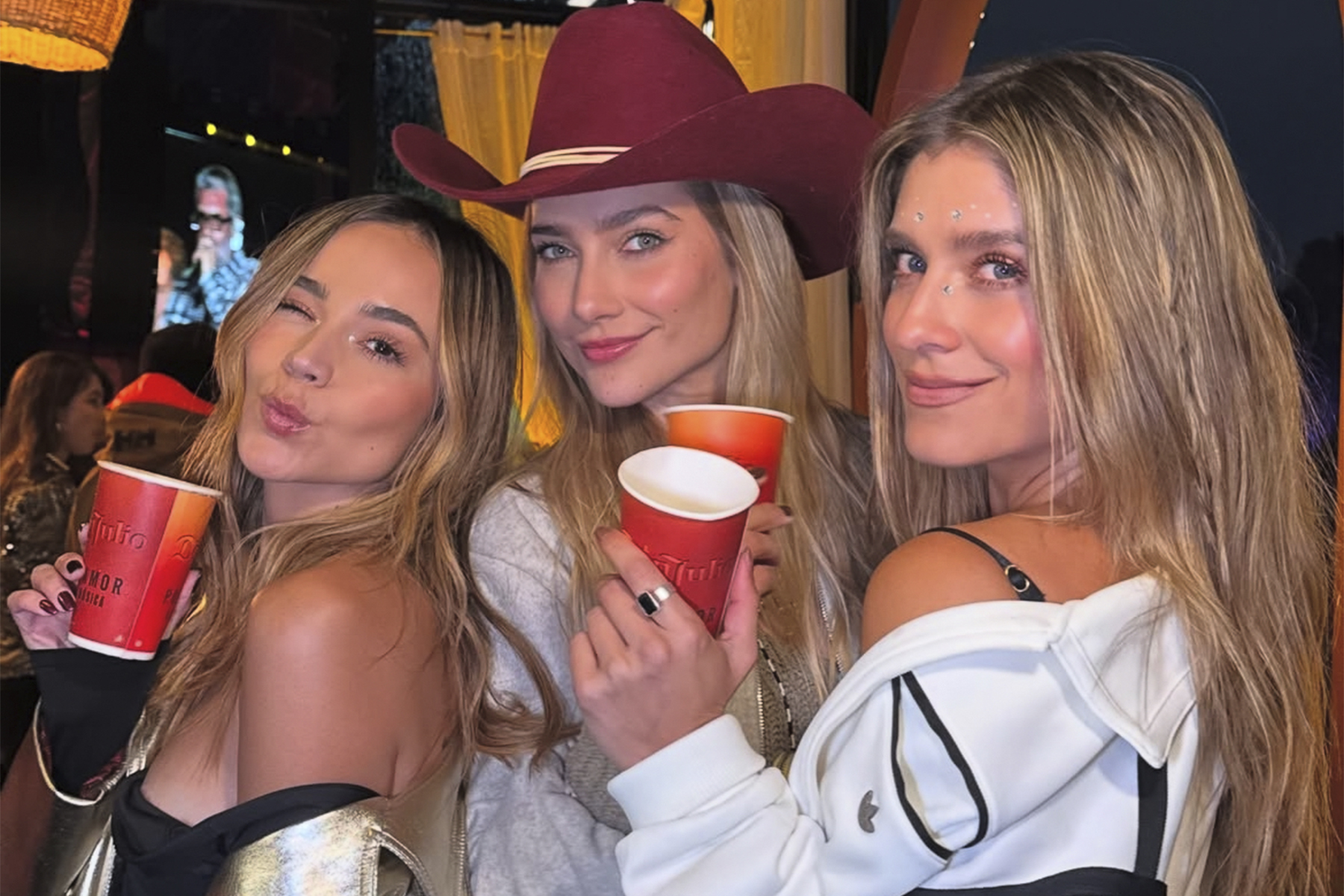 Tuti Vargas, María Fernanda Aristizábal y Laura Tobon