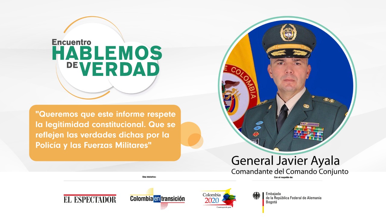 No hubo alianzas con el paramilitarismo: general Javier Ayala
