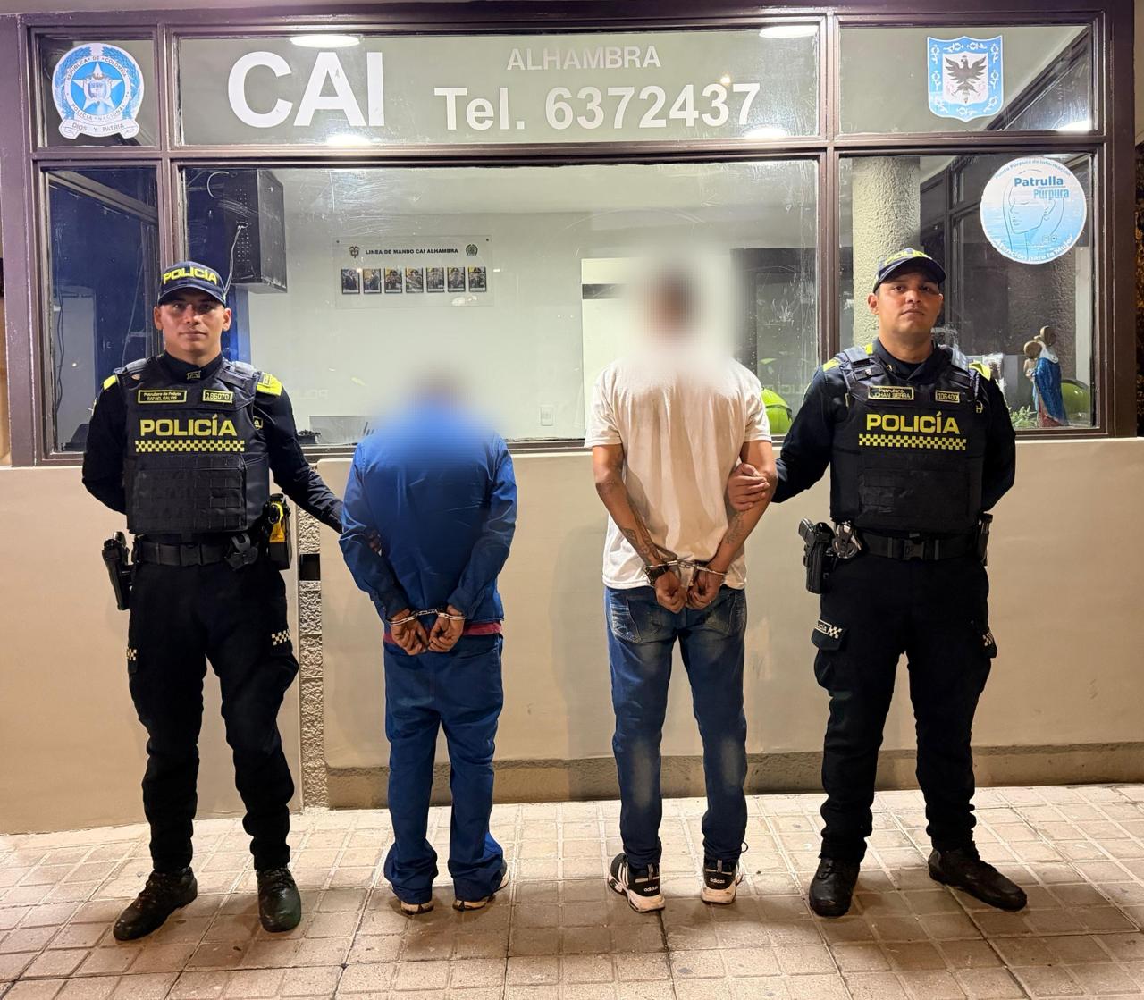 Capturan a delincuentes que robaron camión con mercancía avaluada en más de COP 200 millones