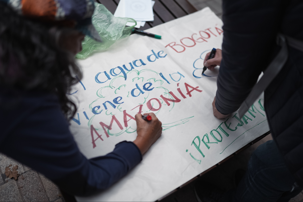 Estaban también exigiendo que se suspendan los títulos mineros que traslapan con esa área del piedemonte andinoamazónico.