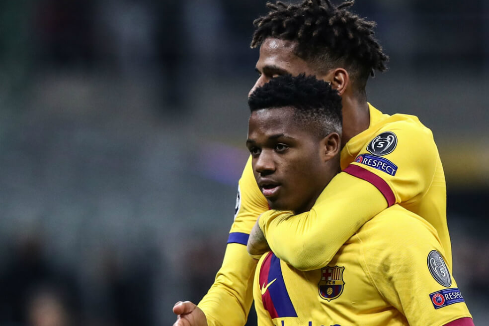 Ansu Fati eliminó al Inter y entró en la historia de la Liga de Campeones de Europa