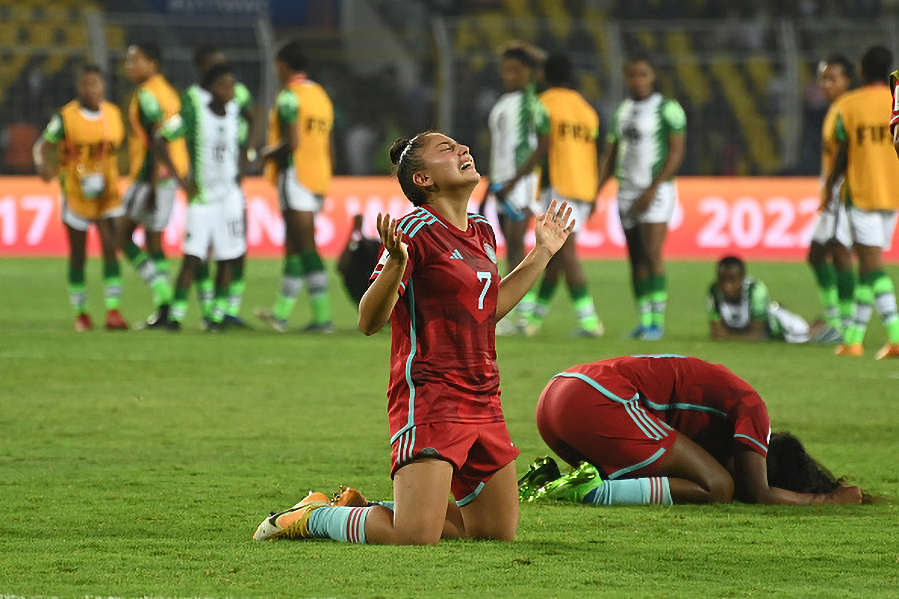 Selección Colombia Sub 17 semifinal contra Nigeria Mundial Femenino