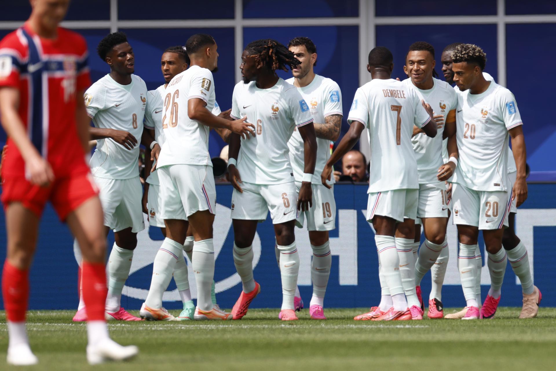 Francia goleó a Noruega y se reafirmó como el candidato más serio a ganar el Mundial 2026