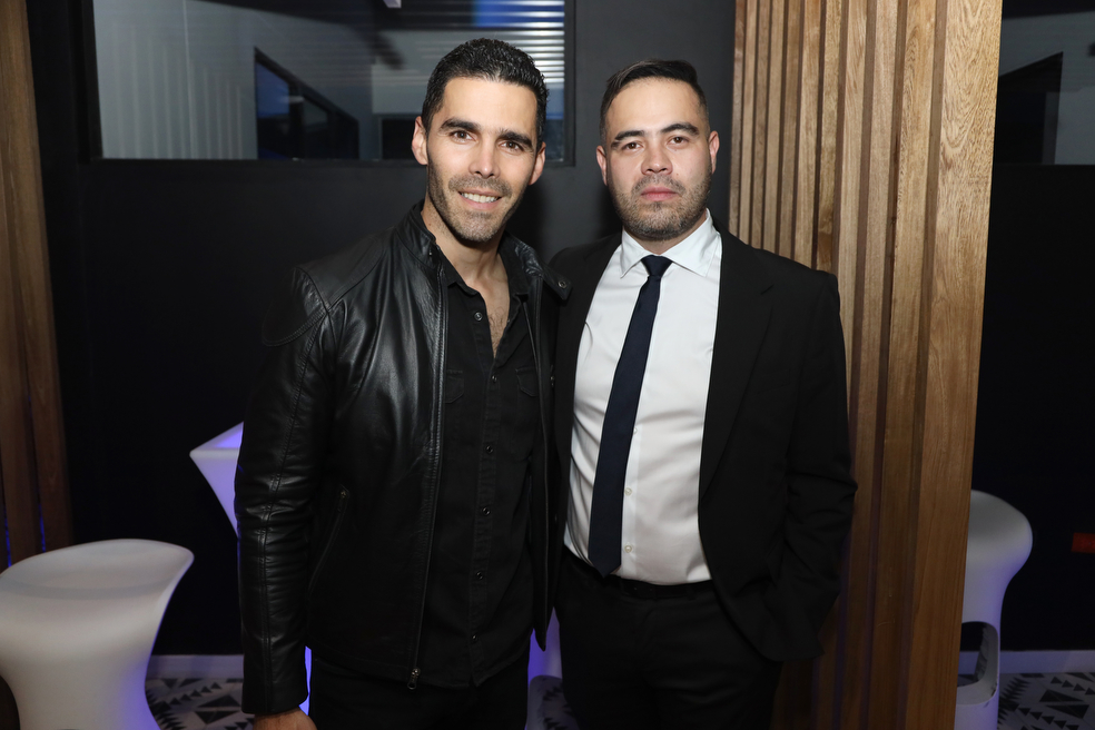 Pedro Pallares y Andrés Valencia